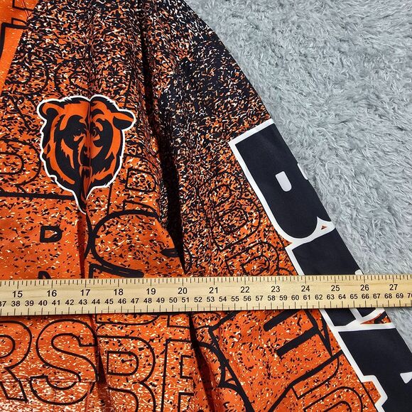 Chalk Line® ADULT LARGE Chicago Bears Sketch Anorak Jacket - Picture 6 of 7